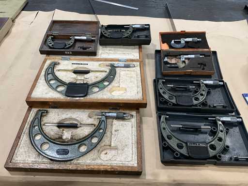 Mitutoyo Buiten Micrometer (8x)