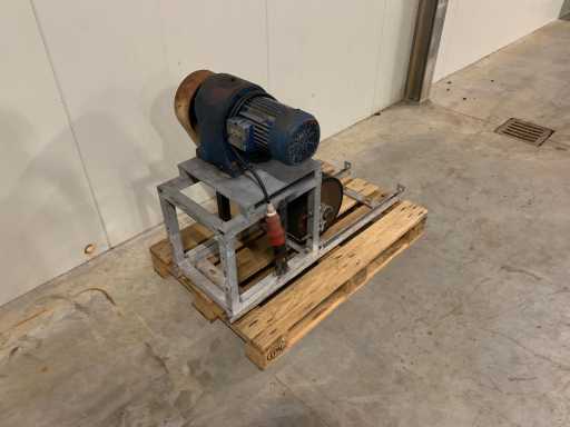 Förderbandspannrolle mit Motor