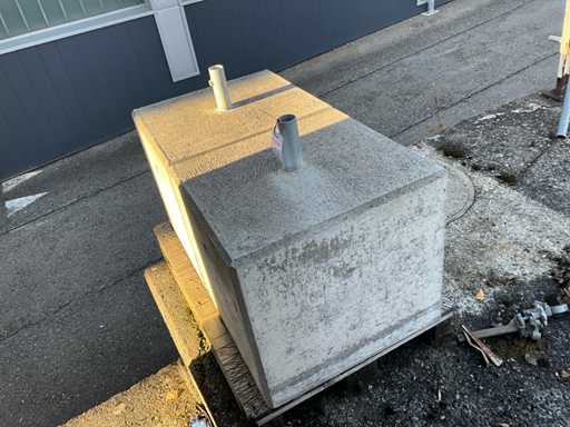 Betonfundament für Überführung (8x)