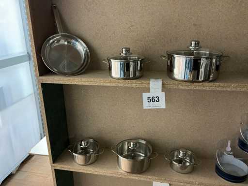 Ssw Kookpotset 11-delig inox