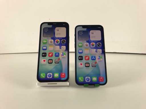 Apple iPhone 12 - 64 & 128 GB - Nero (2x)