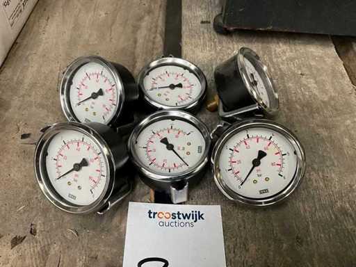 Wika Pressure Gauge (6x)