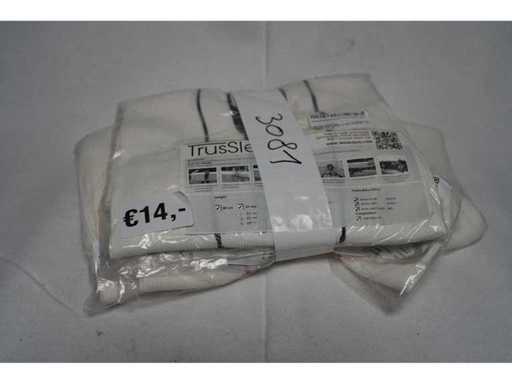 SHOWTEX - SET OF TRUSSLEEVE WHITE 27 CM - SIGN
