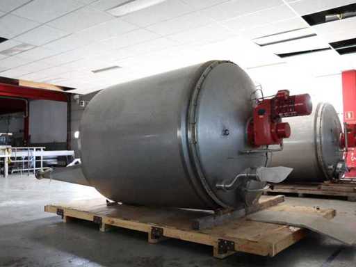 2016 PABST MF6000 Vertical Storage Mixing Tank