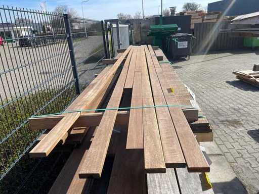 Guyana Ipé Planks Planed 3300-4550x70x21mm (7x)