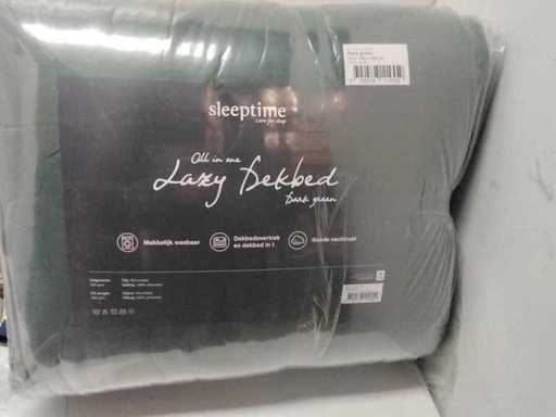 Sleeptime - All in one lazy dekbedden donkergroen (6x)