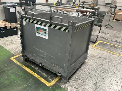 KAISER+KRAFT Conteneur à déchets métalliques