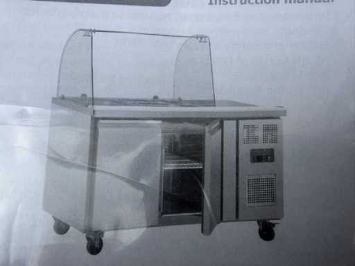 Polar - 2 deurs ongebruikt - Koelwerkbank