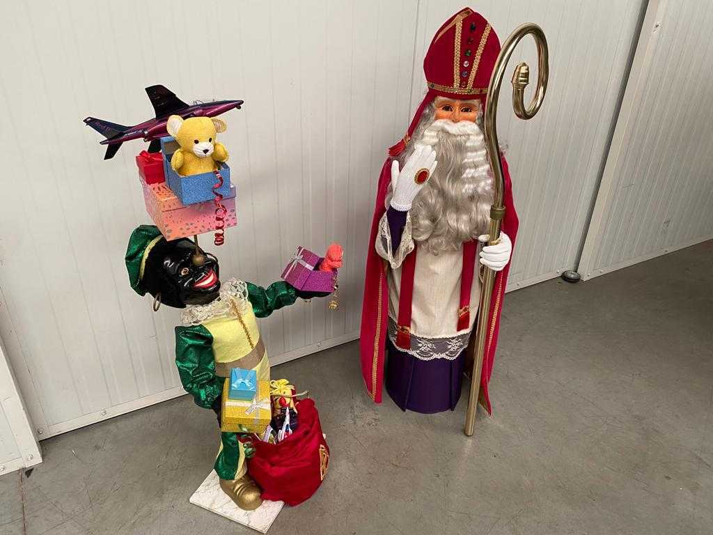 Automaton Sinterklaas z Zwarte Piet