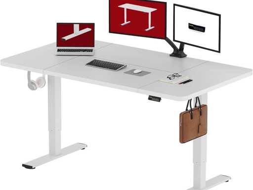 Bureau Assis Debout Électrique 160x60 cm
