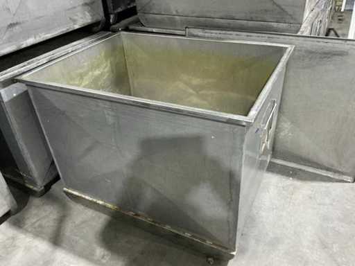 Recipient de depozitare din oțel inoxidabil 850 litri (42x)