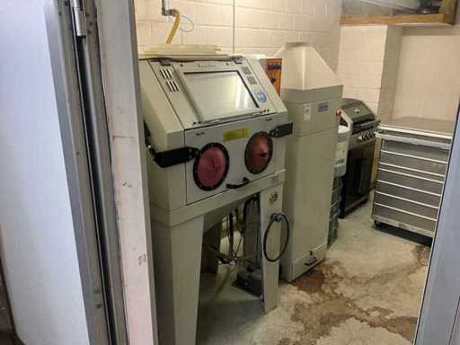 Sablux SX 90S Macchina per sabbiatura a tavolo rotante del 2006