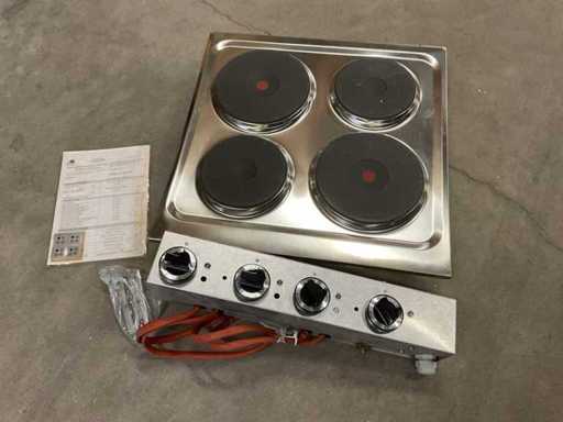 ALI Group PCE-60DB/FS 4-pits drop-in elektrische kookplaat