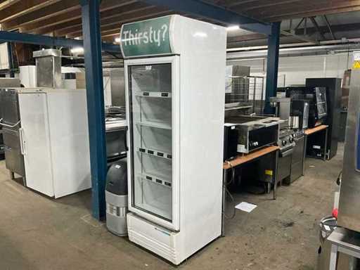 Sanden intercool SRC-550SAX Glasdeurkoelkast
