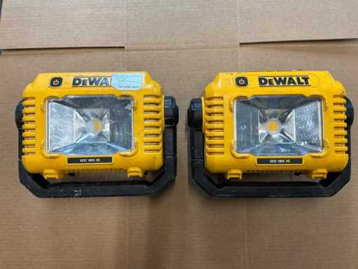 Die Walt DCL077 Batteriekonstruktionslampe (2x)
