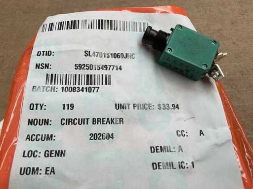 Klixon Circuit breaker (119x)