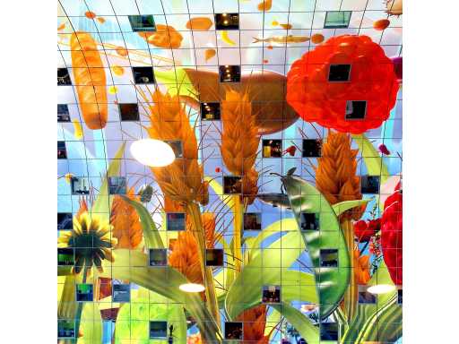 Foto op Dibond Arte Levare ‘Rotterdam’