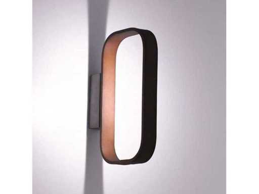 4 x Luce Ambiente Design LED MOKA Wandlampen