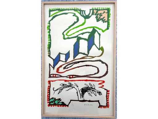 Pierre Alechinsky - Sept pages - litho