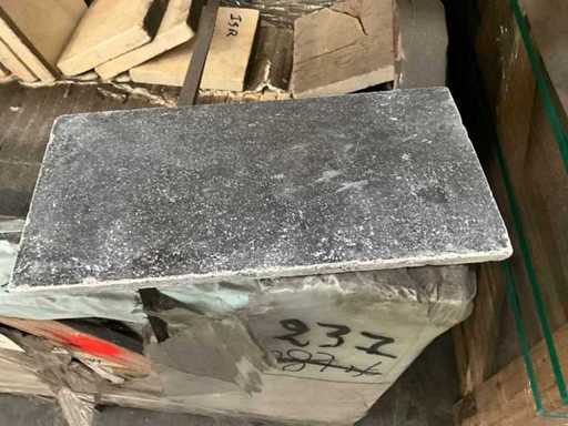 Tegola da giardino in pietra blu cinese in pietra romana