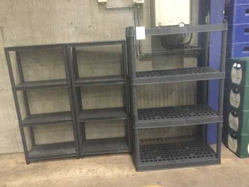 Rafturi din plastic (3x)