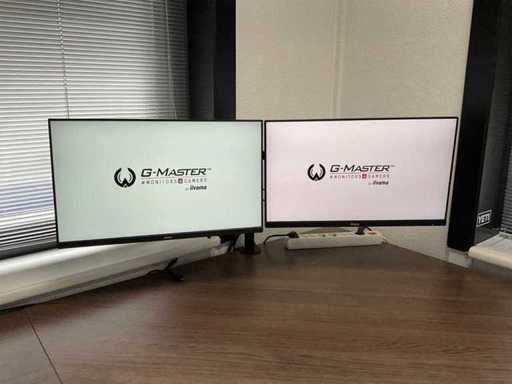 Iiyama G-Master | G2470HSU/2440HSU 24” monitor (2x)