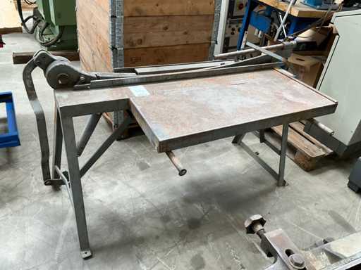 Zinc impact scissors