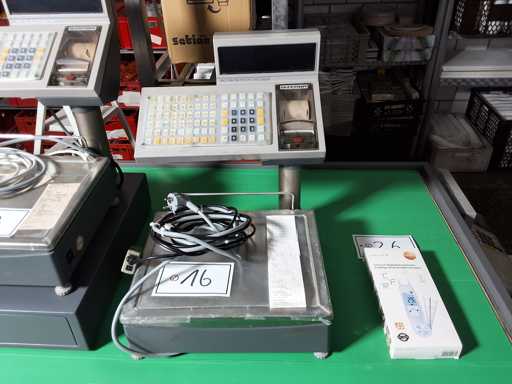   BIZERBA scale type SC 800 with receipt pressure, max. 6 kg, min. 40 g