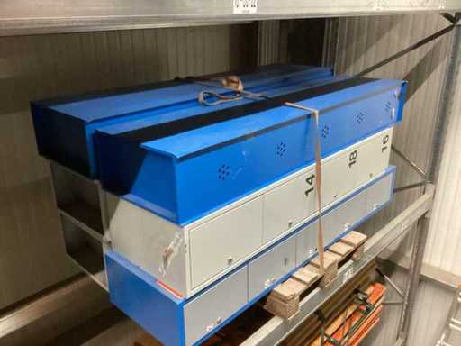 Schrank Spind Metall abschließbar (6x)