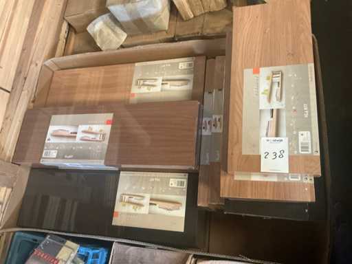 Duraline étagère murale 60cm (32x)