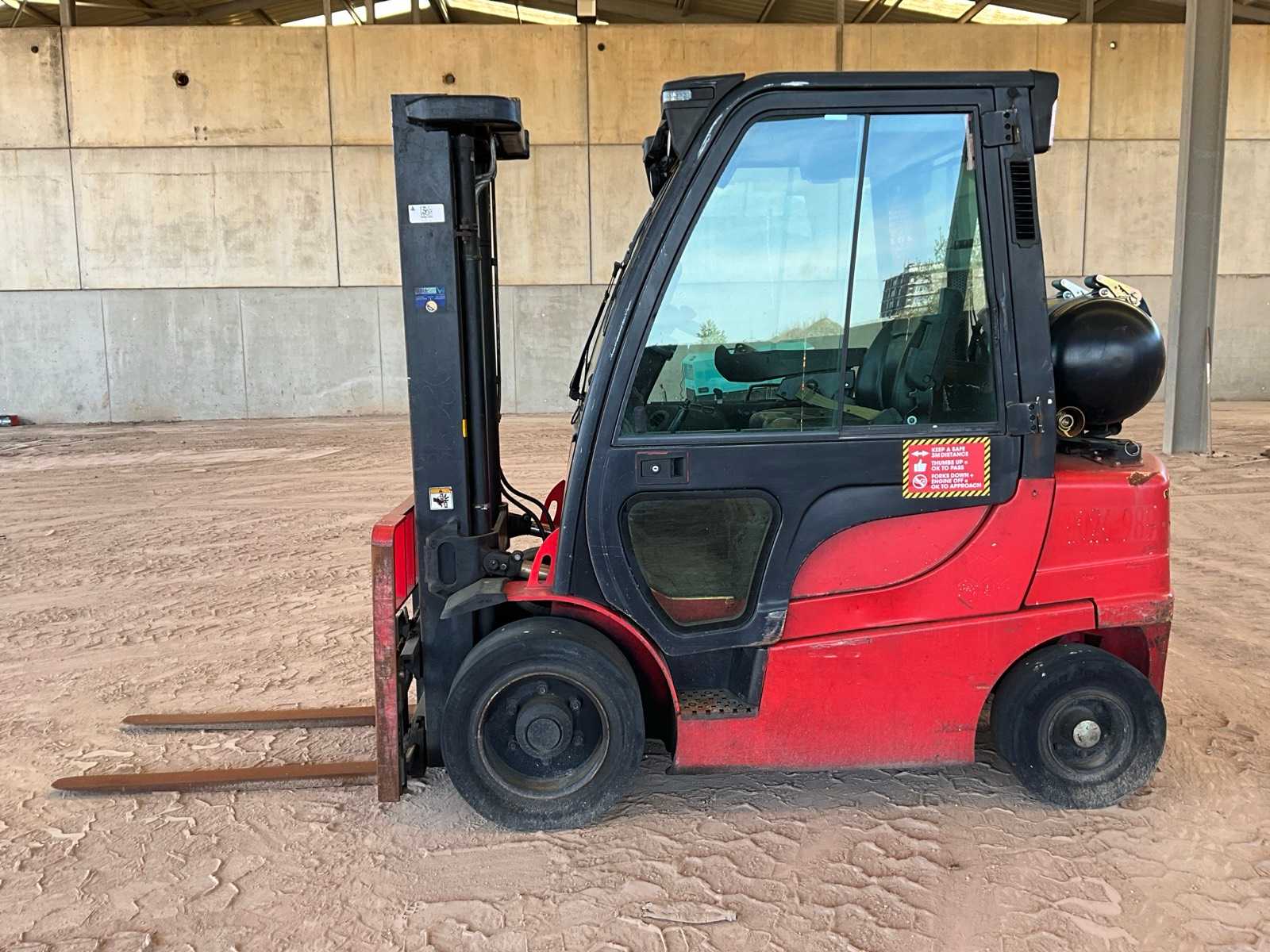 Wózek widłowy Hyster H2.5FT z 2017 r.