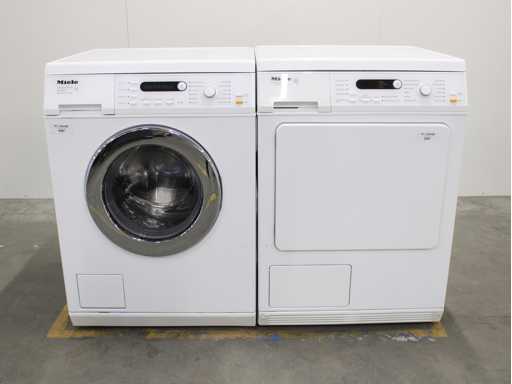 Miele W 3825 SoftCare System Wasmachine & Miele T 8423 C SoftCare System Wasdroger