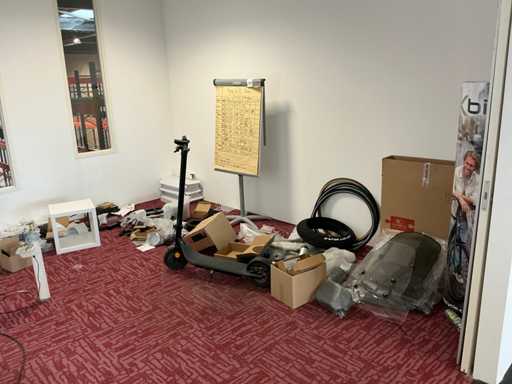 Fiets, Scooter en steponderdelen.