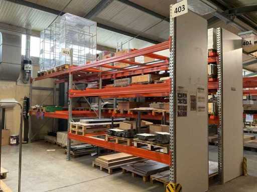 Heavy-duty shelf, without contents