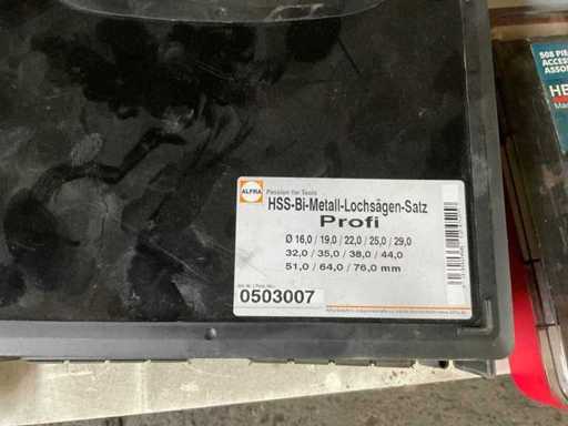 Ensemble de perceuse d’horloge Alfra