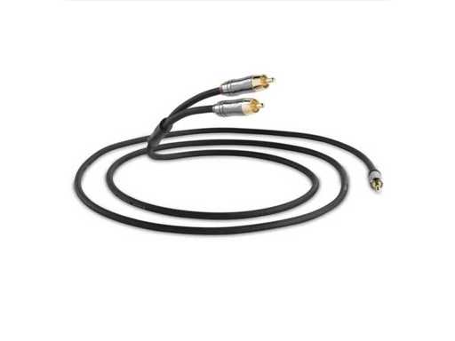 QED Audio J2P 3m Audiokabel (3x)