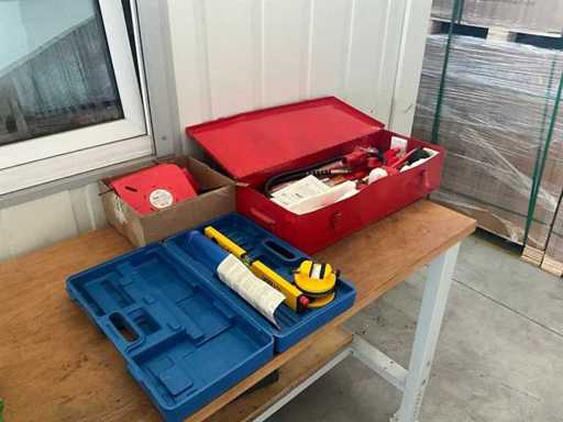 Various tools and machines