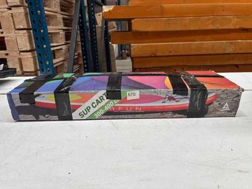 AIRFUN - Carrito de transporte de aluminio para SUP Board - SportX