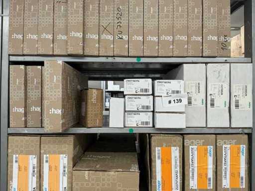 Gemengde batch van aansluitcassettes Meterterminals