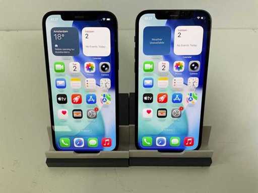 Apple iPhone 12 - 64GB - Nero (2x)
