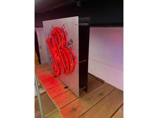 Authentique enseigne Neon J&B - Various Light Equipment