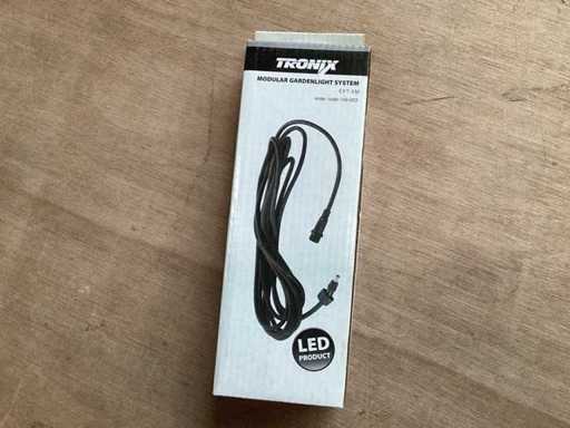 Cavo prolungatore Tronix per illuminazione da giardino 5 metri (11x)