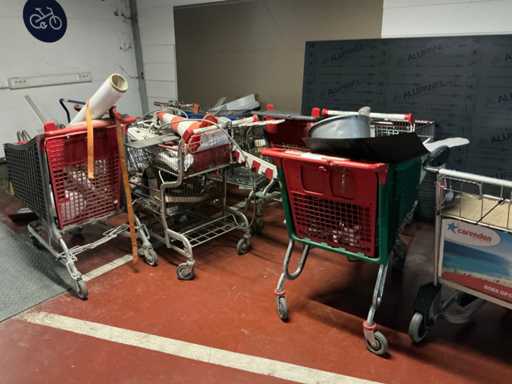 Wanzl/Caddie Verschiedene Einkaufswagen (9x)