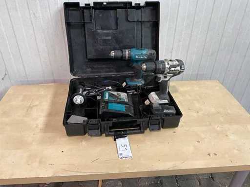 Wiertarki Makita z baterią