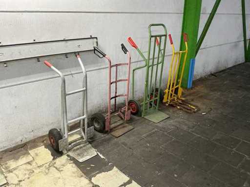 Camion de mână semi (3x)