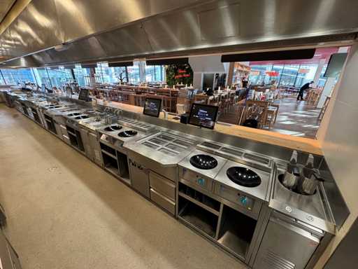 Kompletny blat kuchenny z wyposażeniem (partia łączona od 10 do 33)