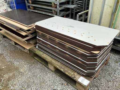 Partij Overige hout- en multiplex plaatmateriaal