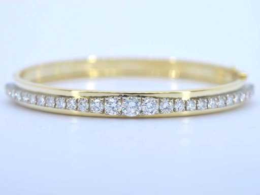 Bransoletka z naturalnymi diamentami