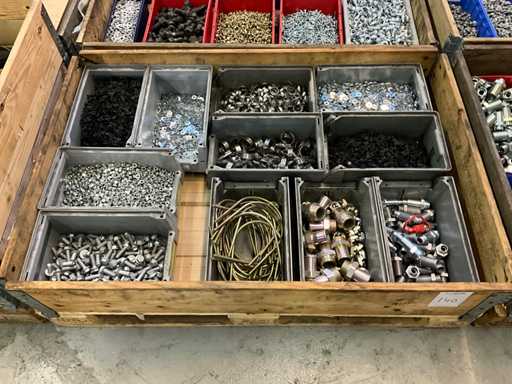 Charge von Befestigungselementen