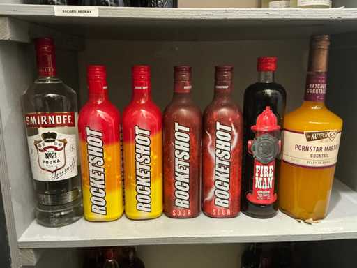 Diverse sterke drank (7x)